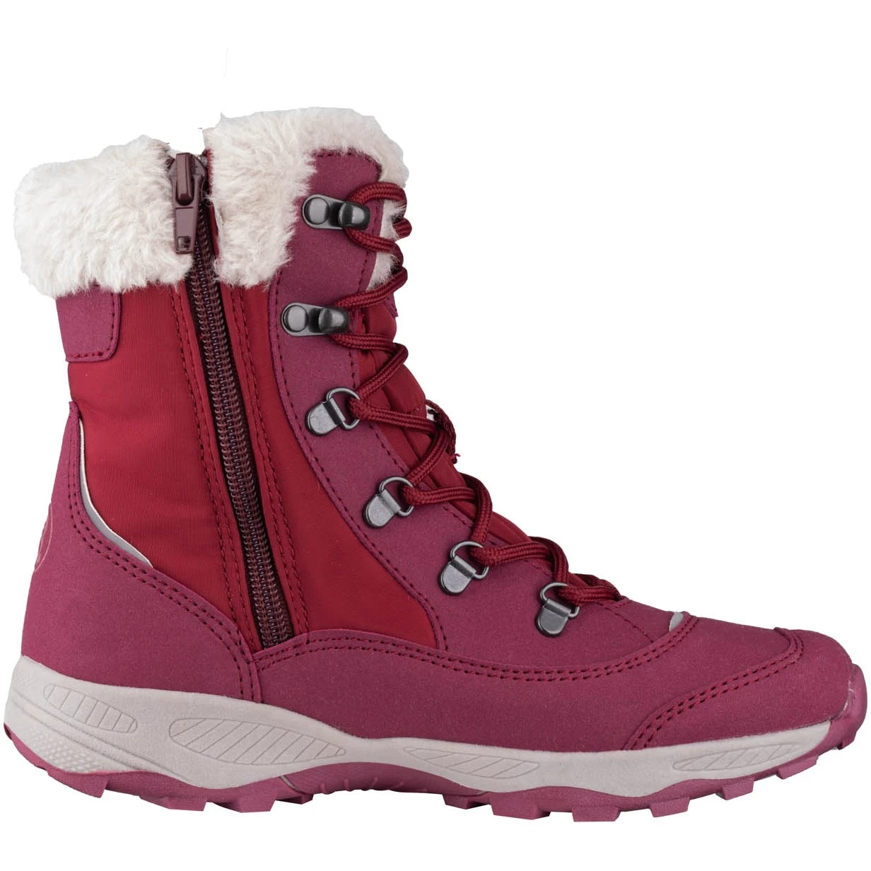 Trollkids Hemsedal Girls Winter Boots - Dark Rose - Afbeelding 2