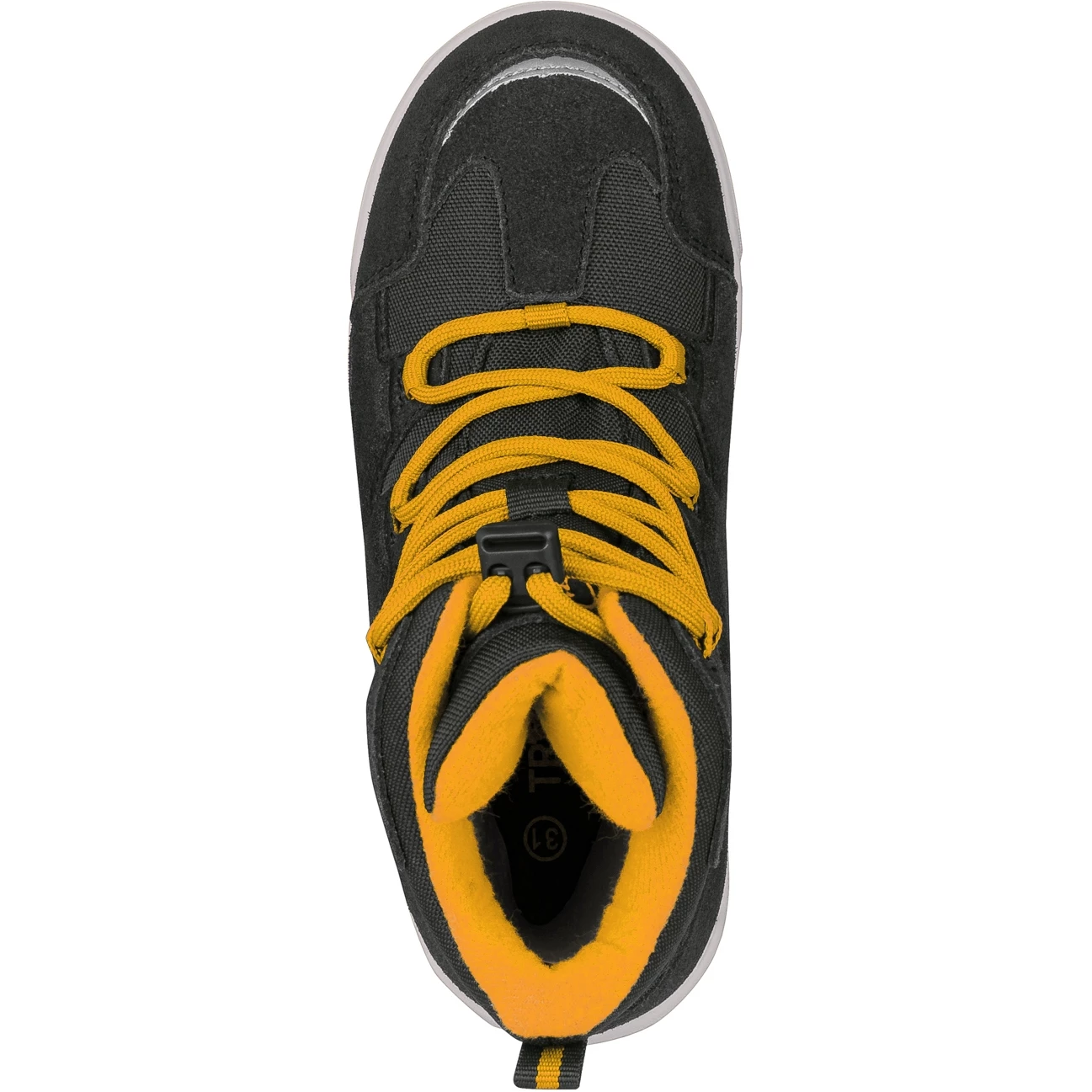 Trollkids Finnmark Kinder Winterlaarzen - Anthracite/Golden Yellow - Afbeelding 3