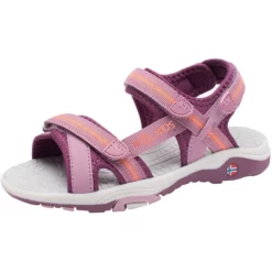 Trollkids Preikestolen Meisjes Sandalen - Mulberry/Peach