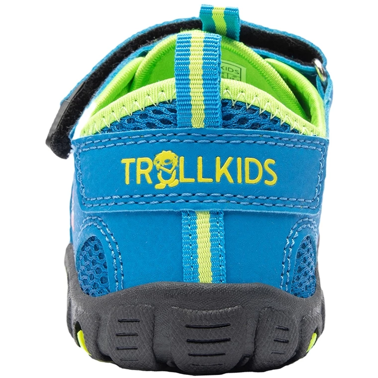 Trollkids Sandefjord Kinder Sandalen - Medium Blue/Lime - Afbeelding 6